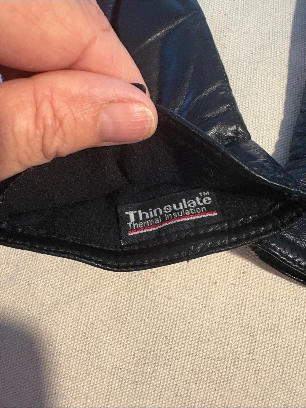 3M Thinsulate slim black